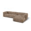 Betsayda 3 Seater Corduroy Corner Sofa -789200595