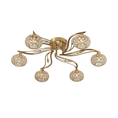 Eberly 6 - Light Unique/Statement Chandelier