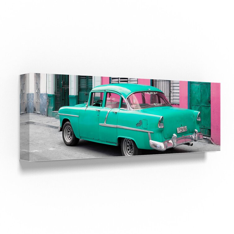 Trademark Art Cuban Turquoise Classic Car In Havana On Canvas by Philippe  Hugonnard Print - Wayfair Canada