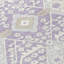 Tapis intérieur / extérieur en polyester tissé à la machine mâle Mauve-95999824
