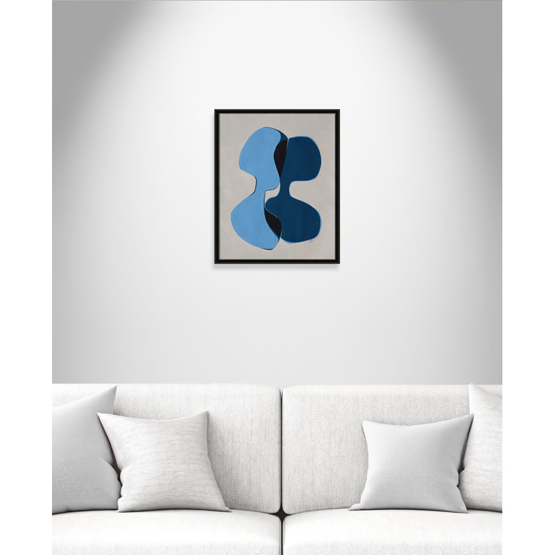 In Unity I by Filippo Ioco For Casa Fine Arts, 21.5" H x 17.5" W x 2" D, Espresso Framed