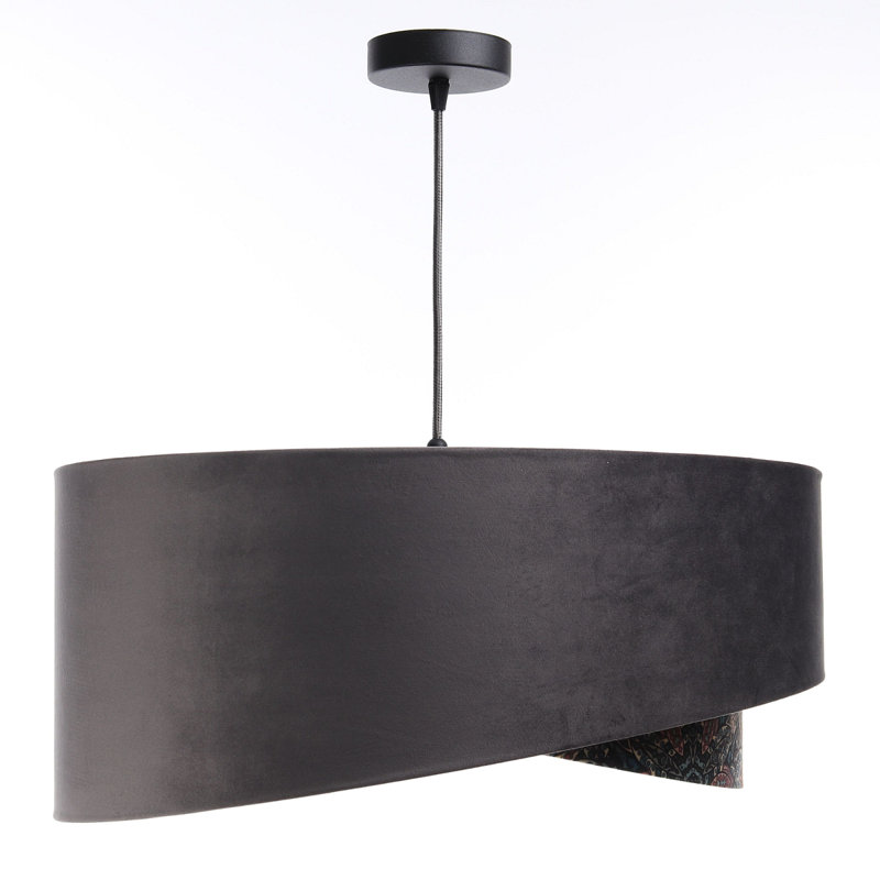Arbas 1 - Light Single Pendant, Gray/Gold