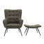 Jessamine Armchair with Footstool-521194948