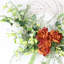 Couronne florale d'eucalyptus 26 po pour porte d'entrée-641569063