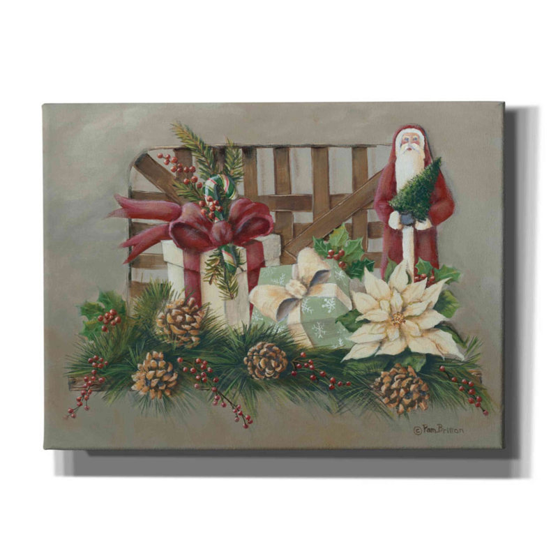 «A Joyful Assortment» par Pam Britton, art mural sur toile, H 12 po x l 16 po x P 0,75 po