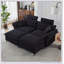 Canapé modulaire à assise profonde 85,8 po-902862568