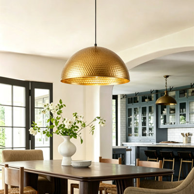 Aire 1 - Light Dome Pendant for Kitchen Island