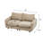 69 In. 2Seats Modular Sectional Velvet Sofa Corner Chair Sofa Couch, Nomad-480689805-480689806