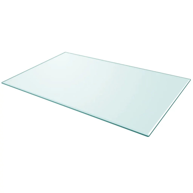 Marlborough Glass Table Top, 0.8cm H x 100cm W x 62cm D