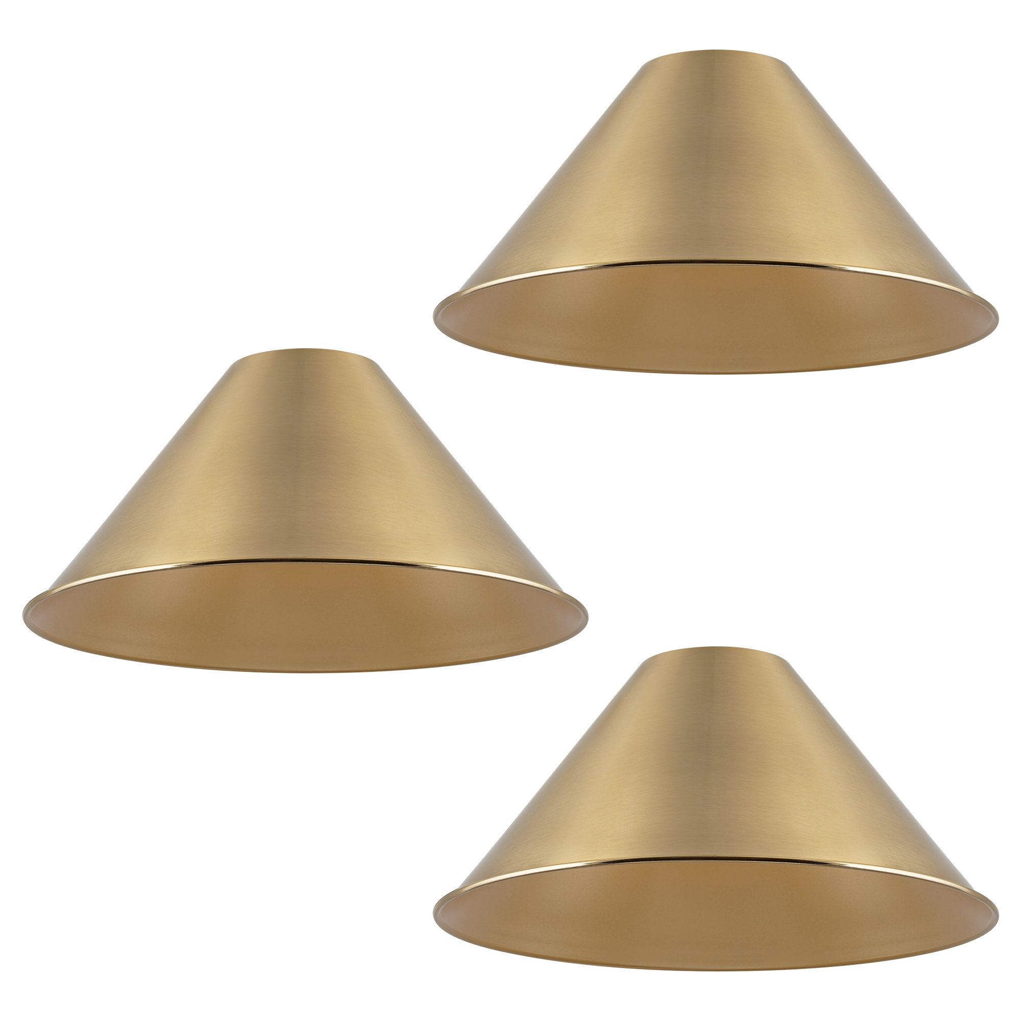 Mercer41 6.75'' H Metal Cone Pendant Shade - Wayfair Canada