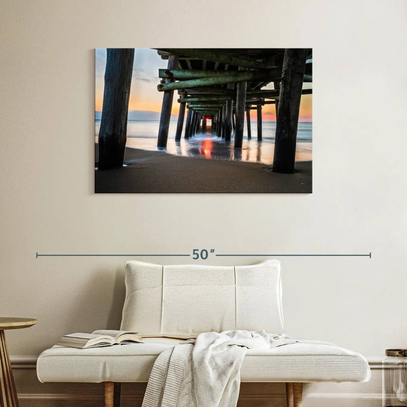 Aletra ci-dessous Virginia Beach Pier, H 26 po x l 39 po