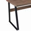 Bureau d'ordinateur avec tiroirs / dossiers suspendus de format lettre, table d'écriture avec tiroirs