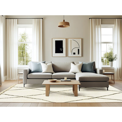 Tapis abstrait moderne 3061