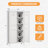 Storage Cabinet With Feets-Metal Home Kitchen Pantry Cabinets With Doors And Adjustable Shelves,Organization Locker For Cupboard/Bedroom/Dining/Living/Bathroom/Office/Garage Room-2109223994