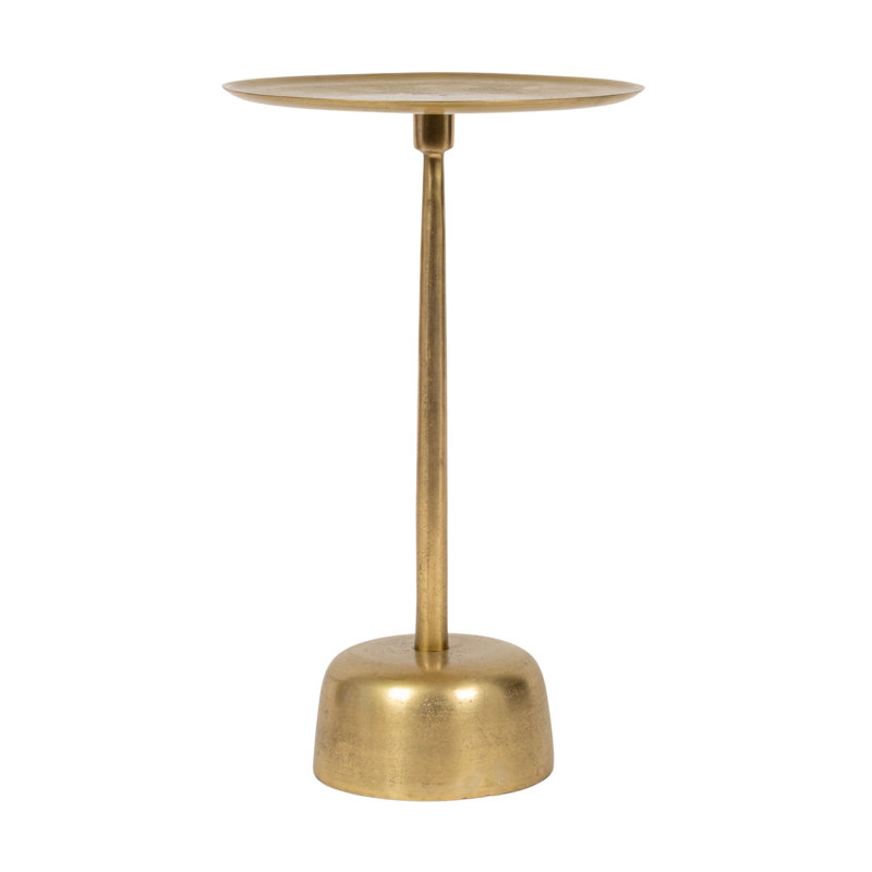 Metal Martini Table, Gold