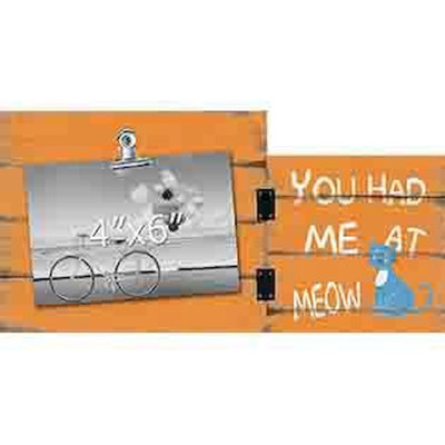 Pyper Orange Clip Picture Frame