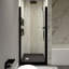 Portes de douche avec verre transparent trempé épais