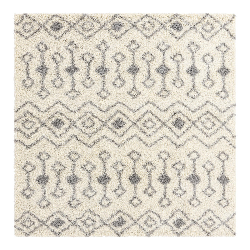 Birte Geometric Indoor Rug, Square 7'10"