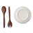 10" Serve Bowl with Wood Servers