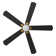 52" Armeta 5 - Blade LED Smart Flush Mount Ceiling Fan with Remote Control and Light Kit Included.