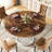 Ashiyah Round Metal Base Dining Table-1749463400-1807005935