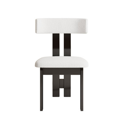 Chaises de salle à manger en velours