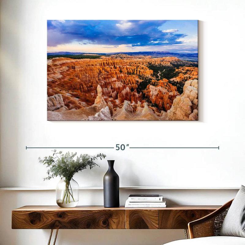 Vue de l'amphithéâtre Alvord Bryce Canyon, H 26 po x l 39 po