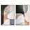 Curved Contours Collection Canvas Print Brown Wall Art Set by Art Remedy, Black Frame, 10 x 15