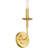 Silwell Steel Candle Wall Light
