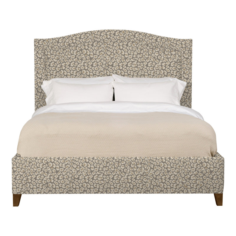 Caroline/Casey Upholstered Bed, Wrenn, Tuck Metal, Queen