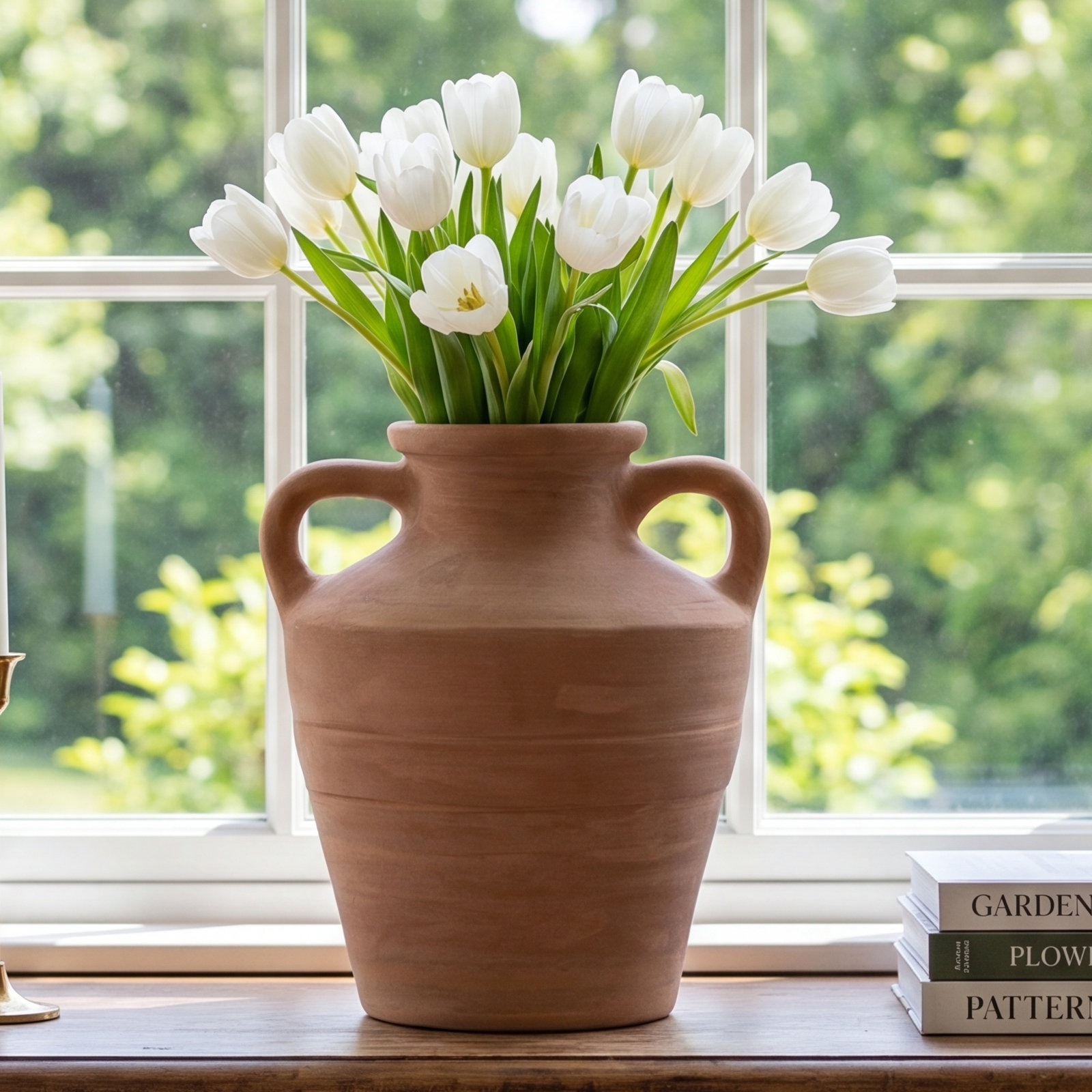 Agamjit Terracotta Table Vase