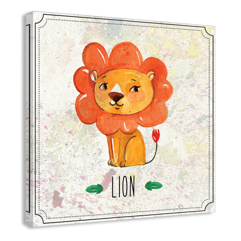 Impression sur papier Jungle Day 1 ', Canevas, H 24 po x l 24 po x P 1,5 po