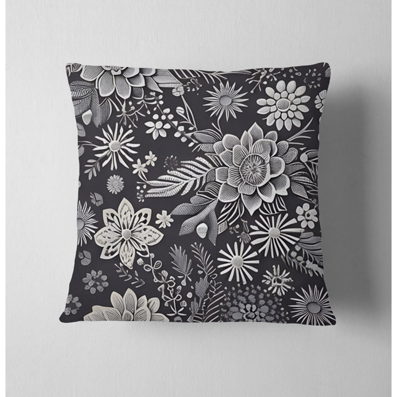 Coussin décoratif, Housse de coussin seulement - sans coussin, H 16 po x l 16 po