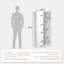 Kitchen Pantry Cabinet 60" Tall Food Pantry Storage Cabinet 110LB Loading