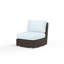 Naomie Armless Patio Chair with Sunbrella® Cushions-98128048