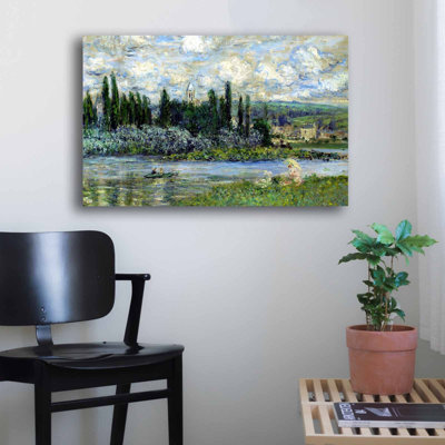 Claude Monet - peinture sur toile tendue
