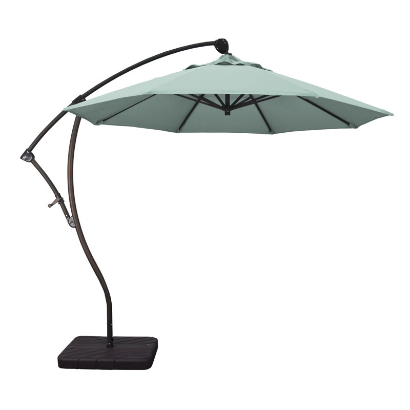 Parasol en porte-à-faux 9' Welwyn, Toile Spa Performance