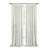 Hemphill Elegant Synthetic Light Filtering Solid Criss-Cross Semi-Sheer Tab Top Curtain Panels-1672142646-1672142649