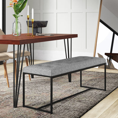 Wansley Linen Upholstered Bench