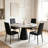 Leather Dining Chairs Set of 4