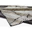 Ravine Hand Knotted Wool Geometric Area Rug in Black/Beige-2050183590