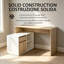 L-Shaped MDF Computer Desk