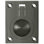 Deltana FRP25CR003 Flush Ring Pull, 2-1/2" x 1-7/8" in PVD Polished Brass