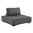 Modway Saunter, 4-Piece Sectional Sofa, Light Gray-2064819779
