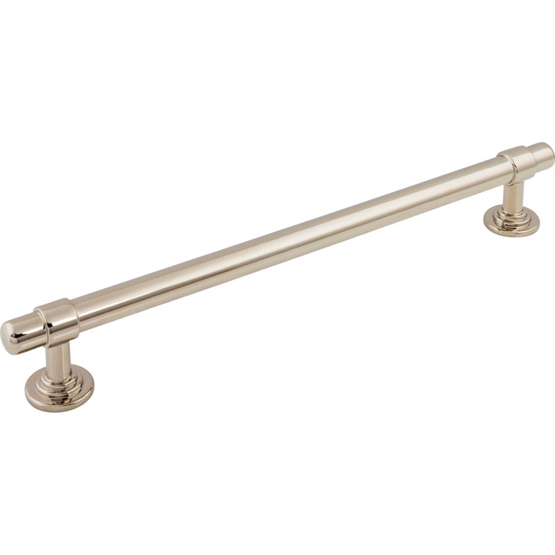Ellis Appliance Pull, Polished Nickel, 18" Center to Center
