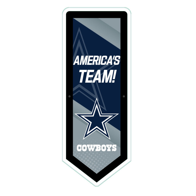 Plaque murale lumineuse NFL, Cowboys de Dallas