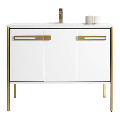Meuble-lavabo simple 42 po