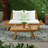 Gavilla Acacia 2 - Person Patio Conversation Set with Cushions-809179683