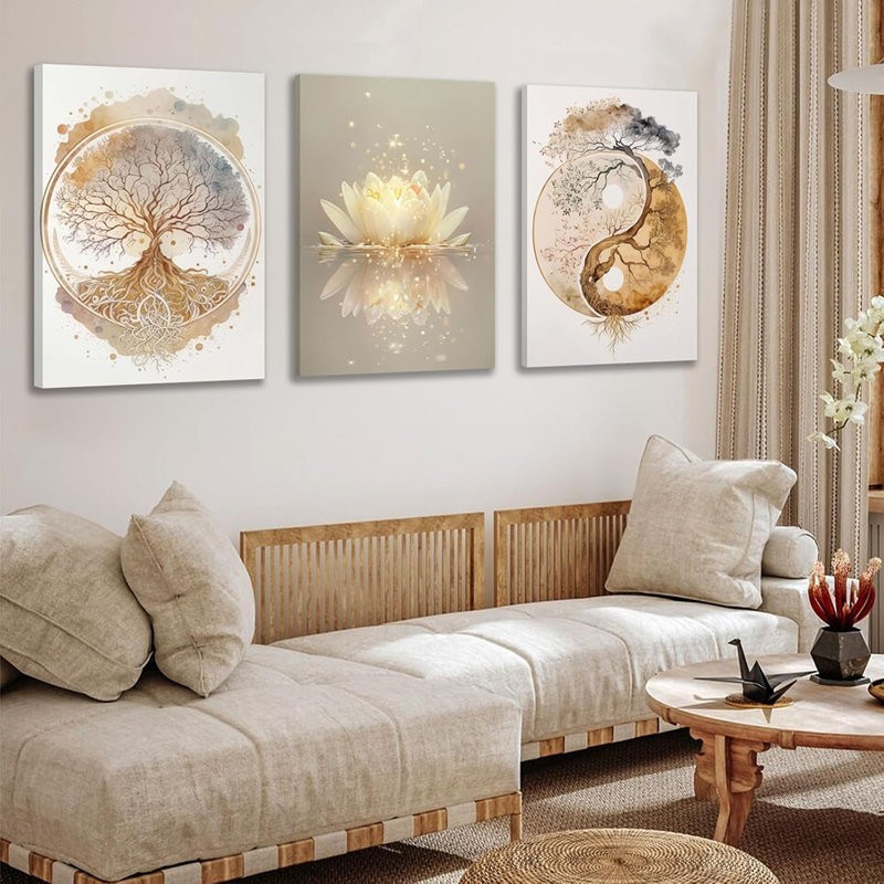 3 Piece Wrapped Canvas Print