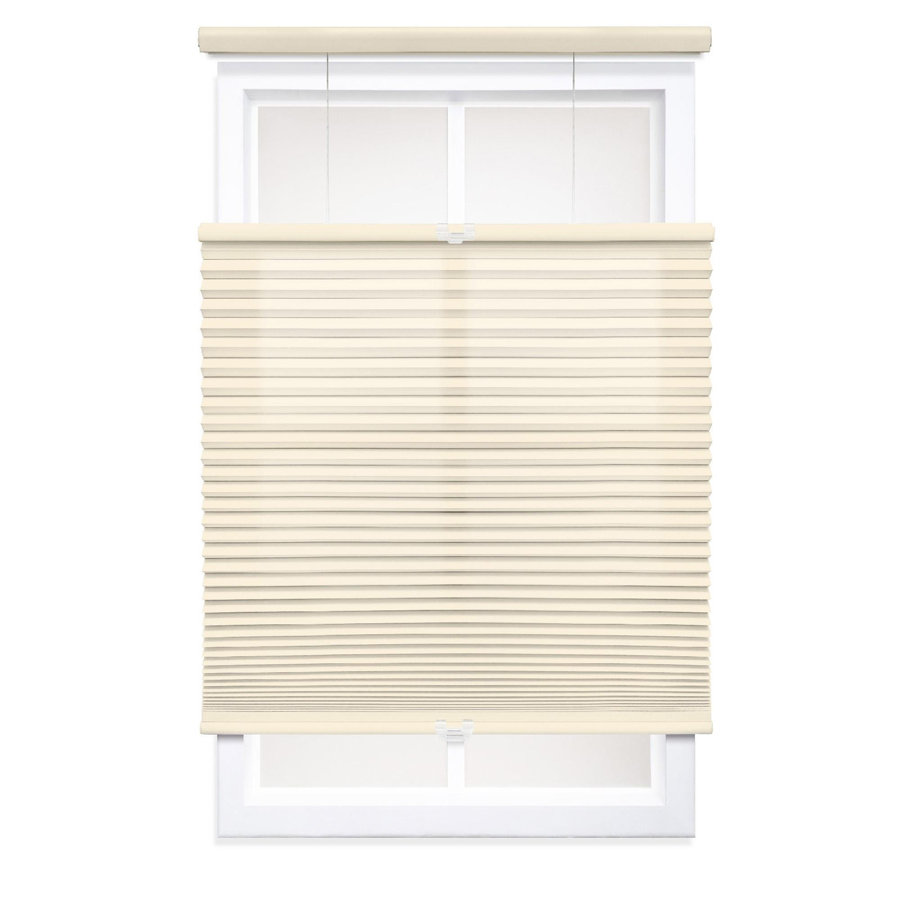 EcoHome 1.5 inch Cordless Semi-Sheer Light Filtering Top Down Bottom Up Cellular Shade